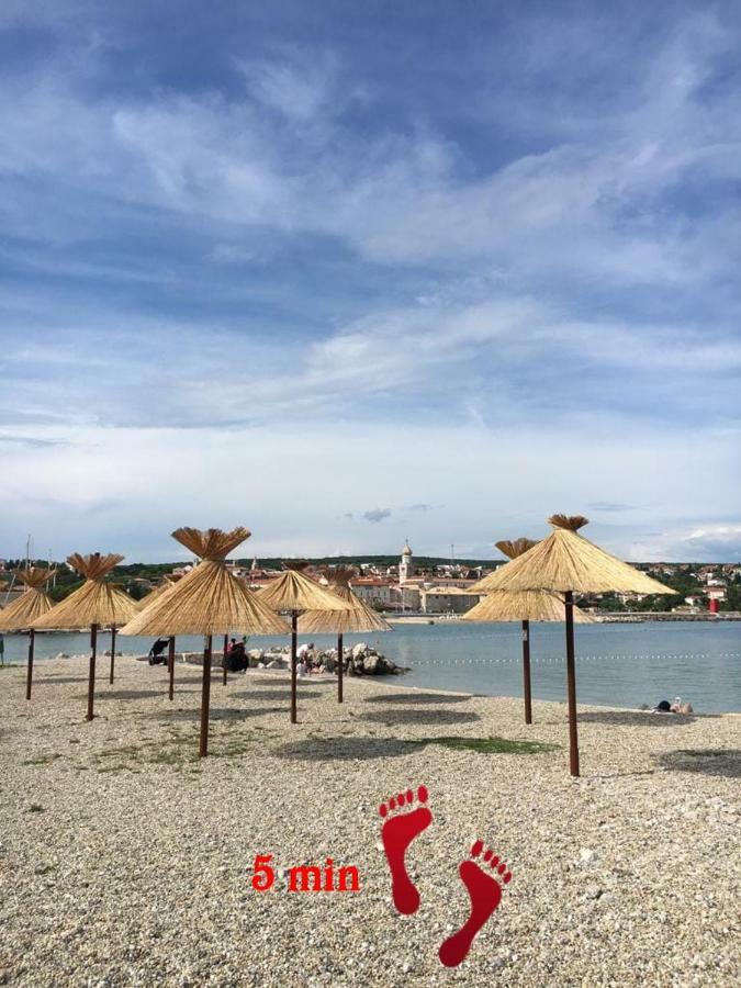 Apartman Jezevac คิร์ก ภายนอก รูปภาพ